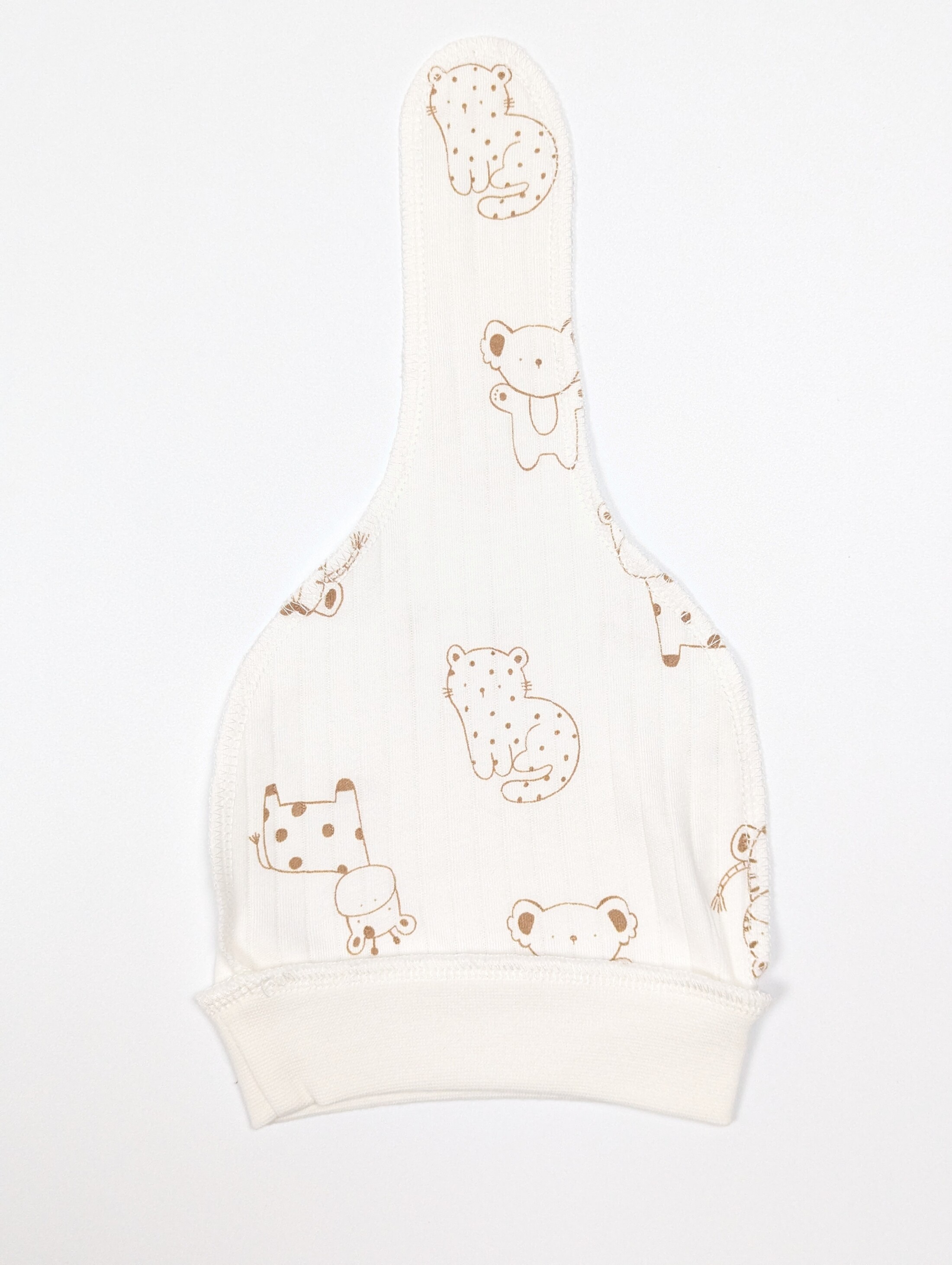 шапочка з комплекту: Європелюшка-кокон з тваринками та шапочка інтерлок