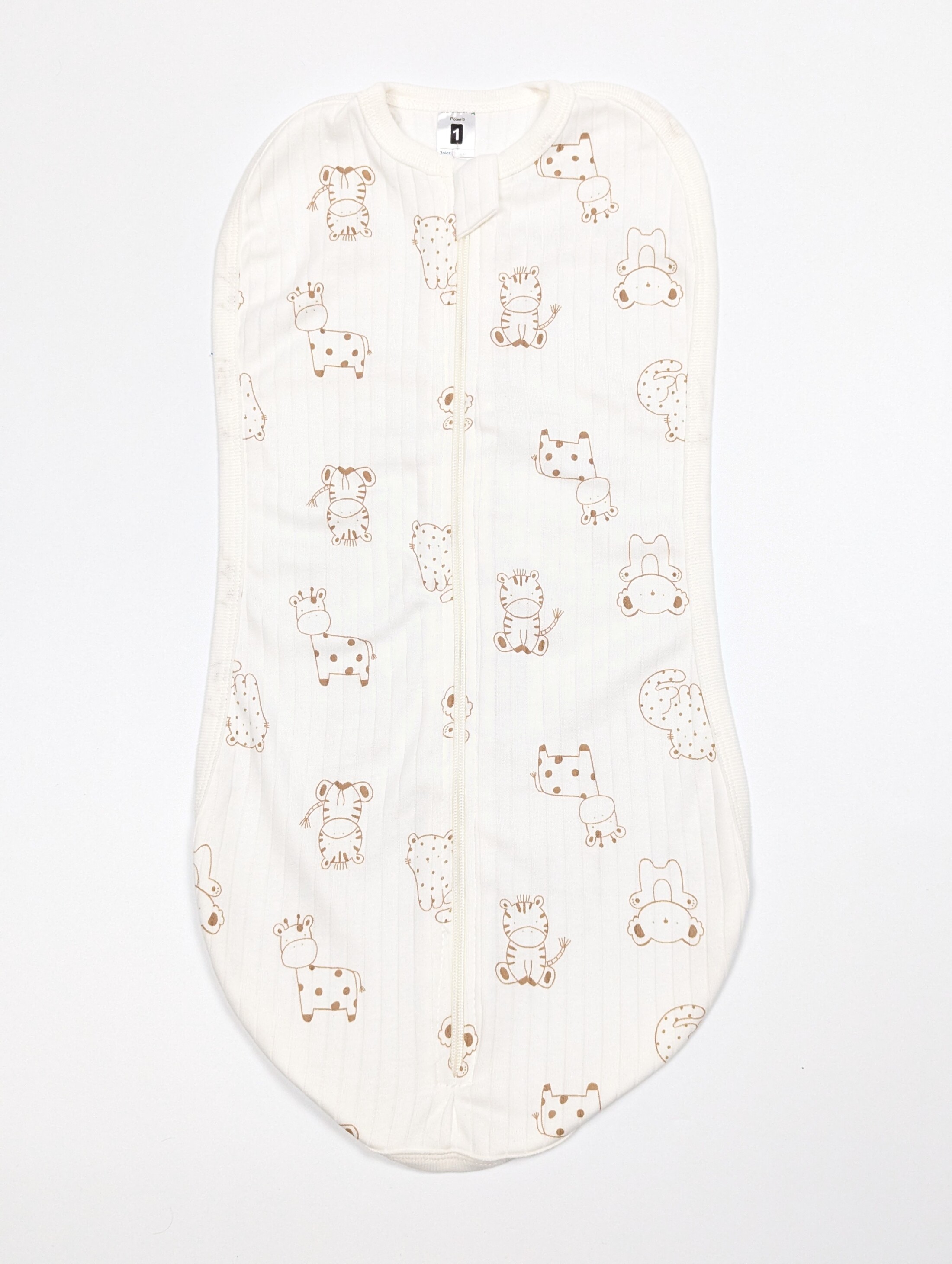 європелюшка з комплекту: Європелюшка-кокон з тваринками та шапочка інтерлок