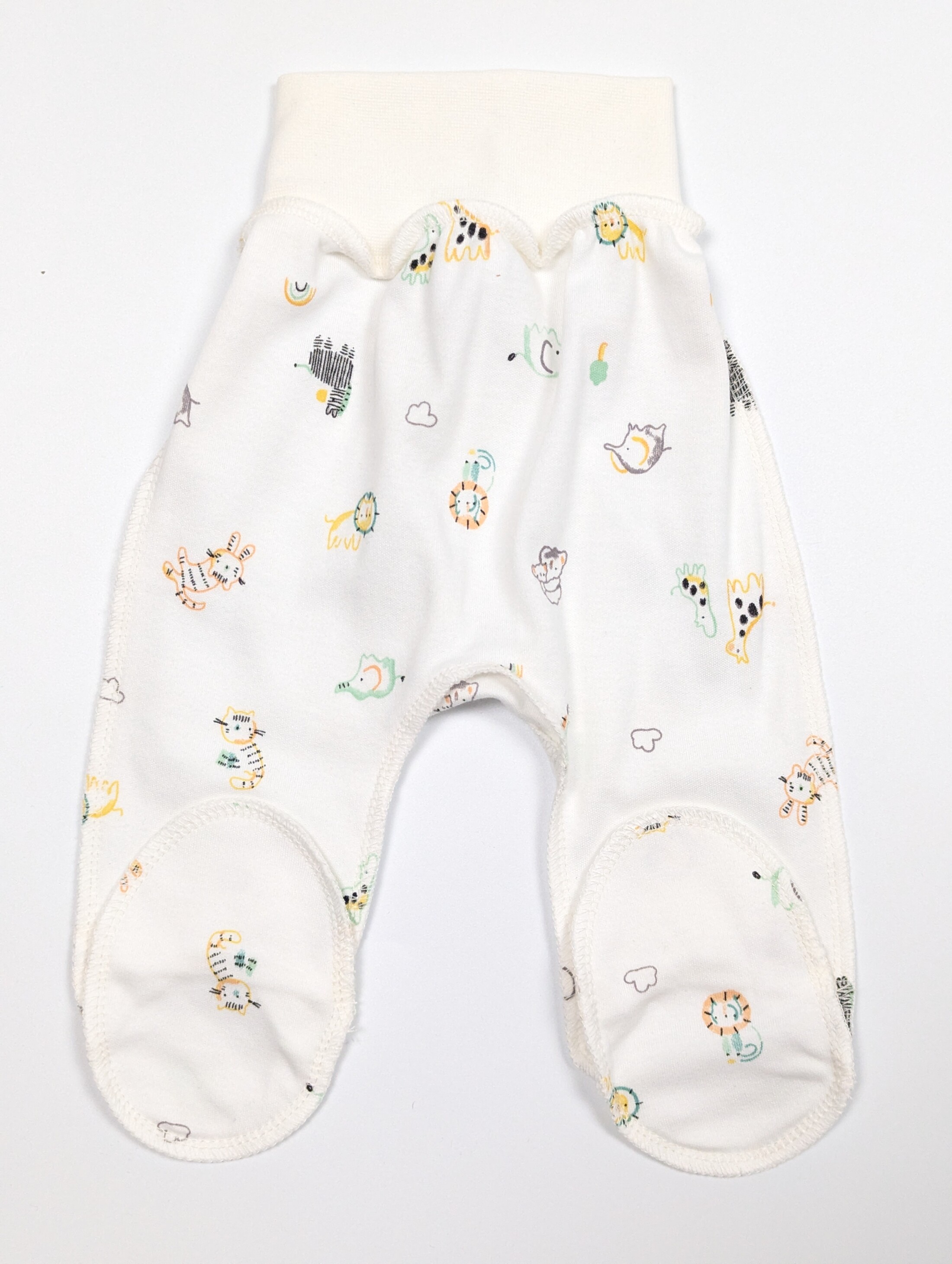 Комплект дитячого одягу з Тваринками з 4 предметів, інтерлок - штані