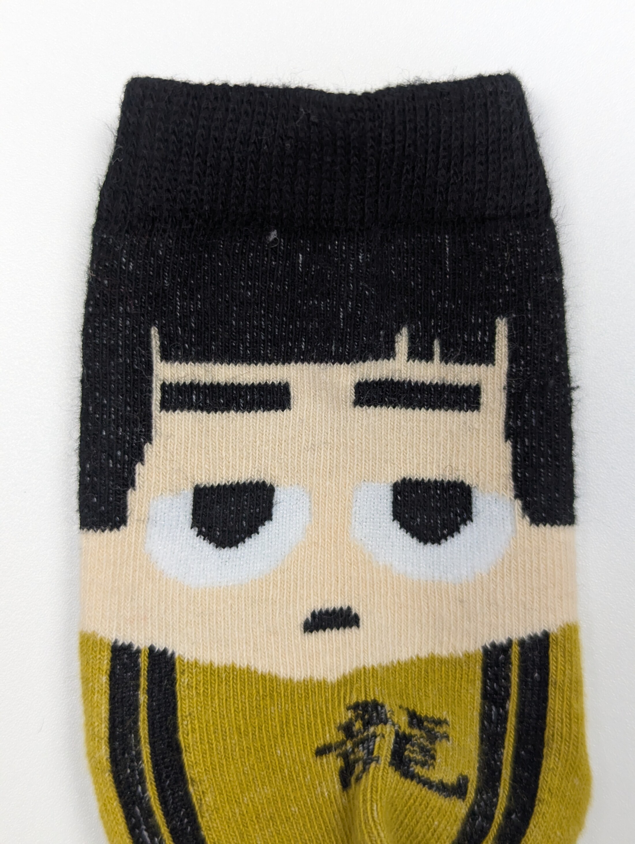 Шкарпетки дитячі гірчиця малюнок