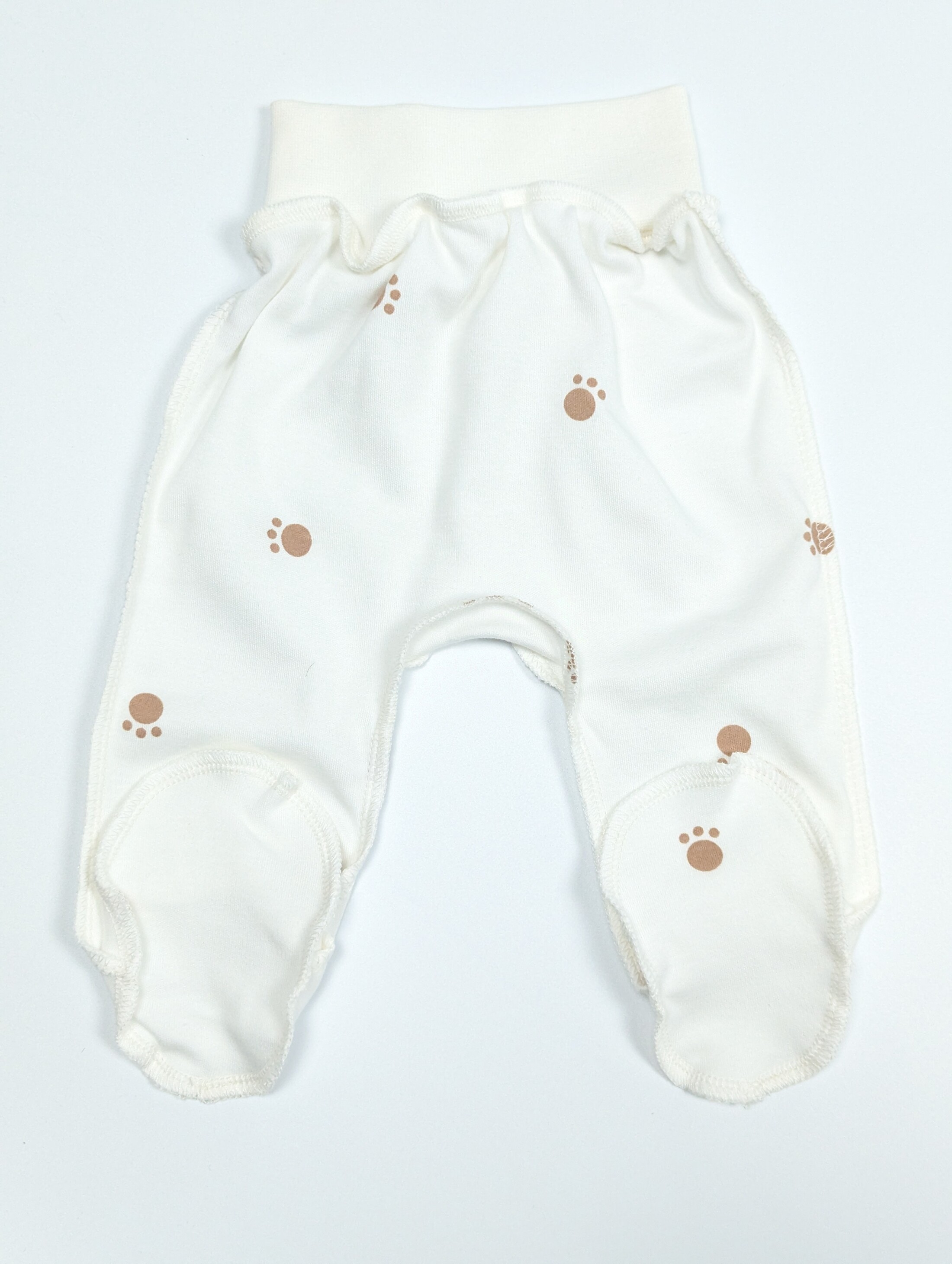 штані з комплекту дитячого одягу з лапками