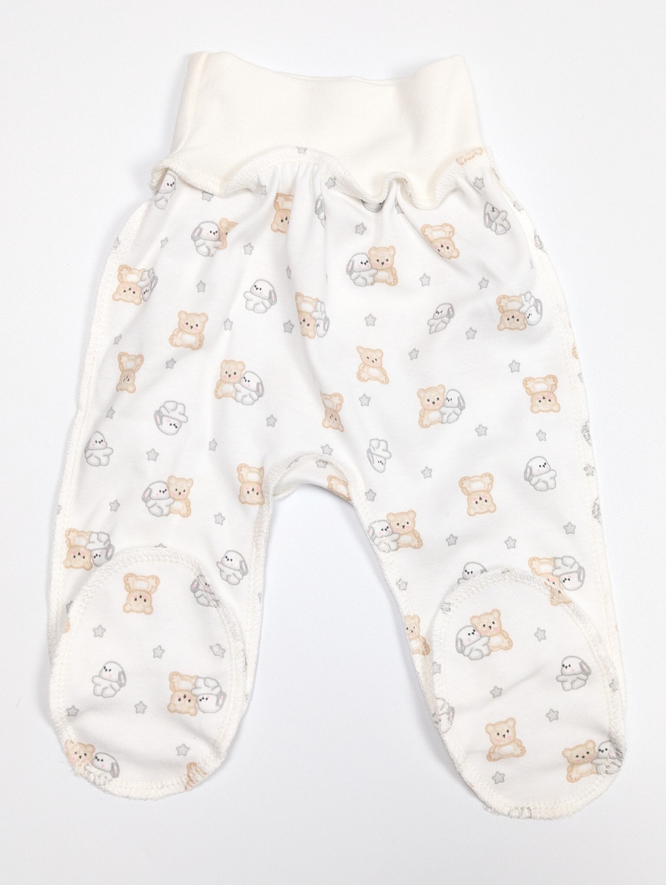 штані з комплекту дитячого одягу з ведмедиками та зірками