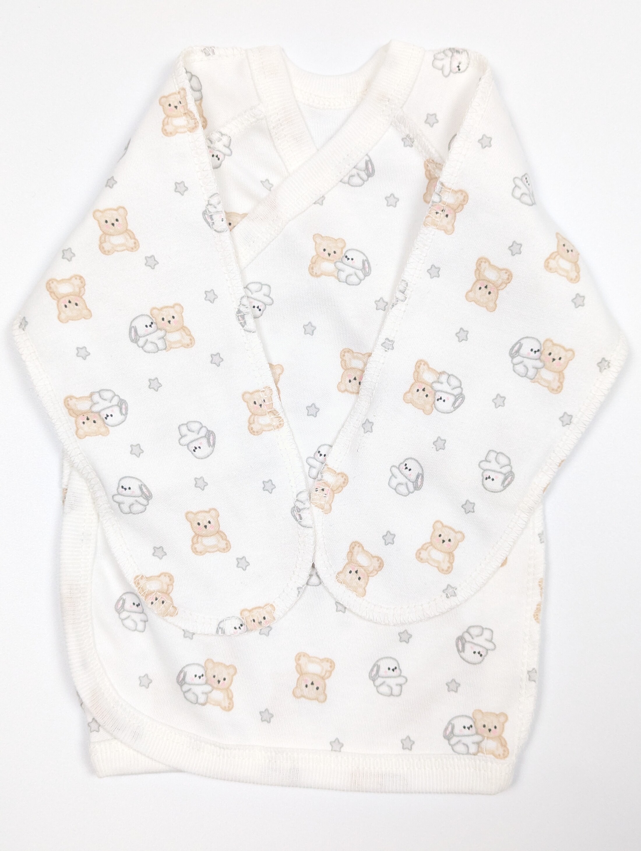 кофта з комплекту дитячого одягу з ведмедиками та зірками