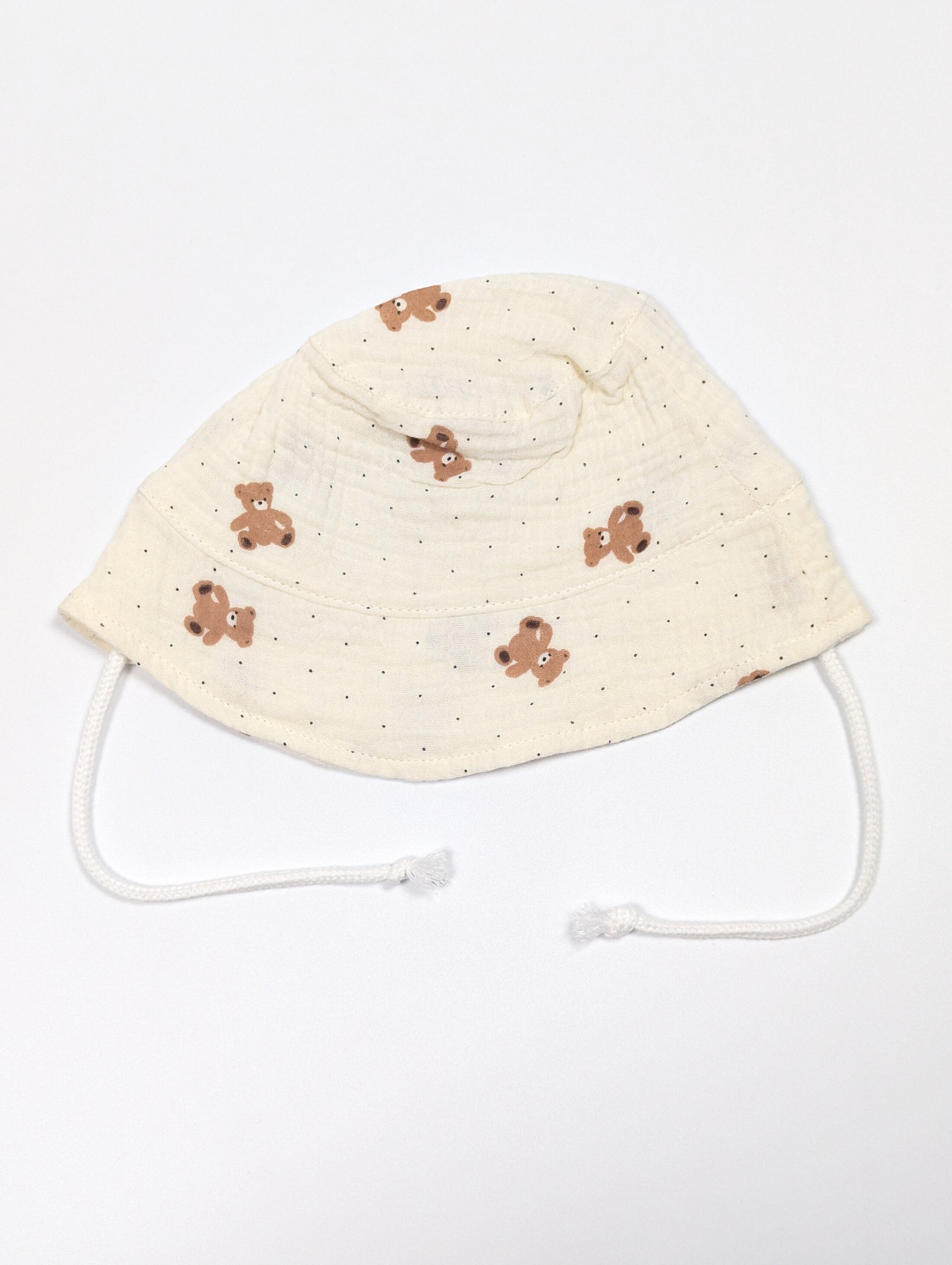 Панамка з ведмедиками муслін