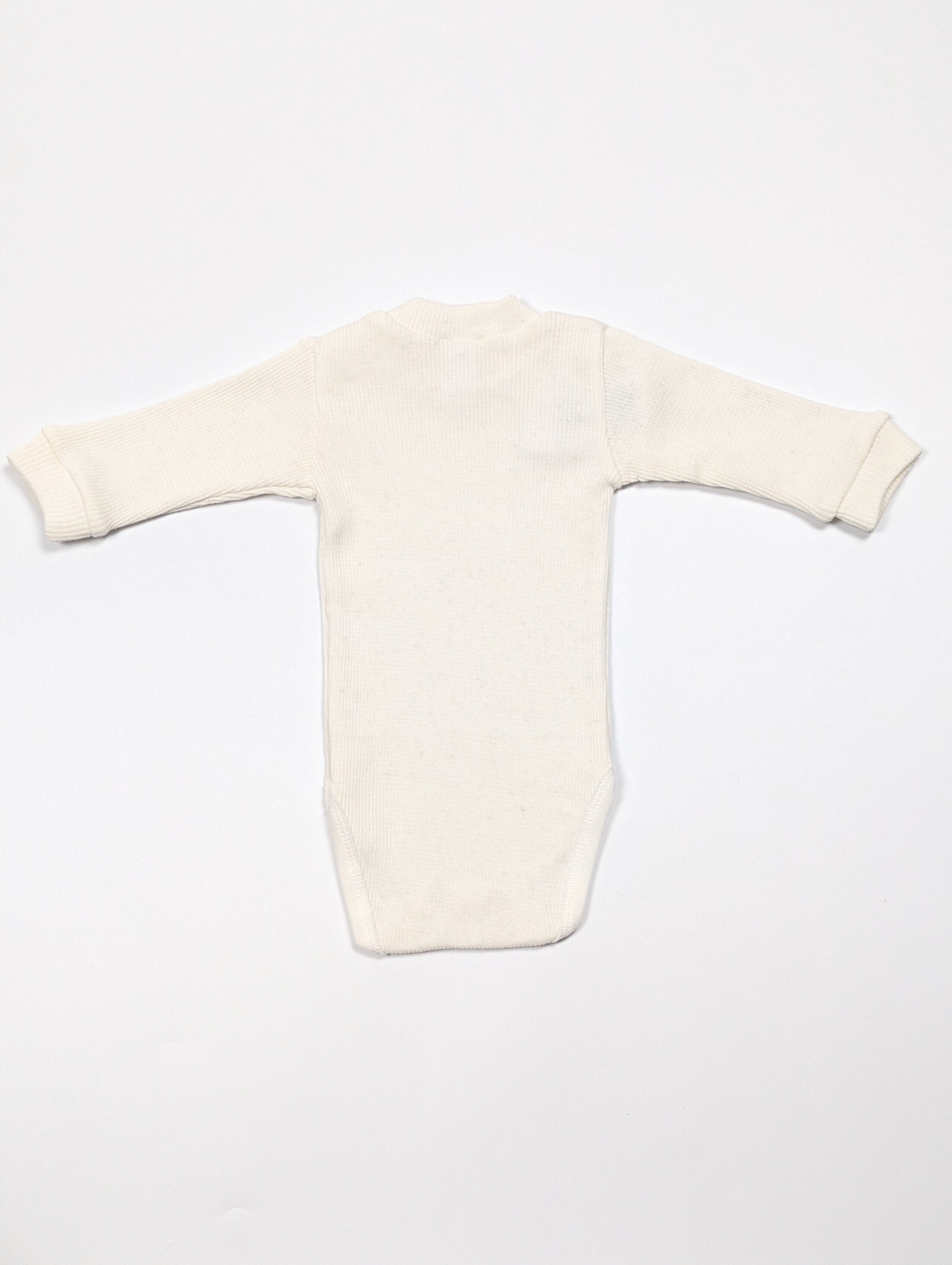 Боді-гольф молочний, кашкорсе, начіс ззаду